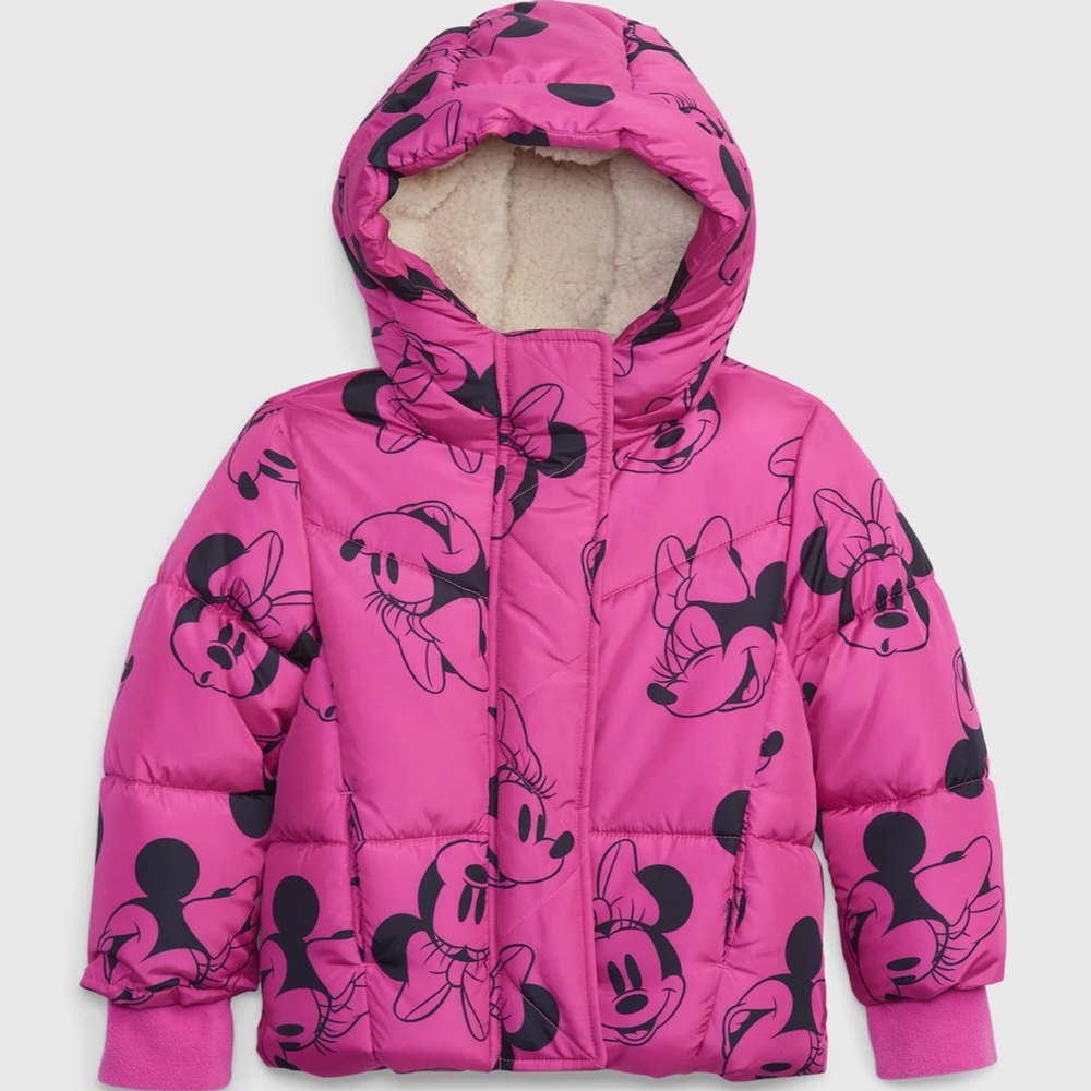 Gap Puff Toddler Minnie Mouse Jacket
